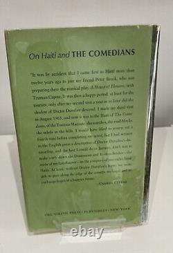 Signed 1st US edition-Graham Greene-The Comedians-Near Fine condition. Scarce