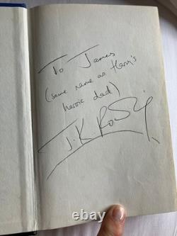Signed 1st edition Harry Potter and the chamber of secrets