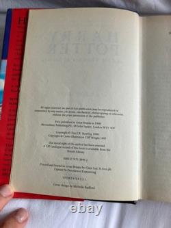 Signed 1st edition Harry Potter and the chamber of secrets
