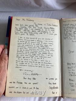 Signed 1st edition Harry Potter and the chamber of secrets