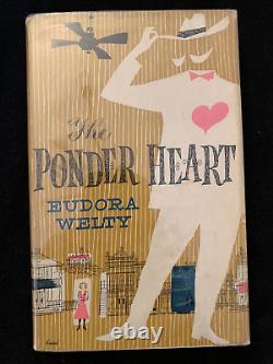 Signed, 1st edition, rare! The Ponder Heart by Eudora Welty 1954 HCDJ Very good