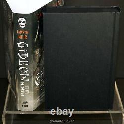 Signed 2X GIDEON THE NINTH by Tamsyn Muir Tommy Arnold 1st1st HC black page ends