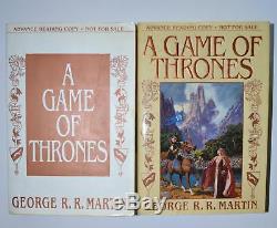 Signed ARC A GAME OF THRONES George R. R. Martin 1996 A Song Of Ice And Fire Rare