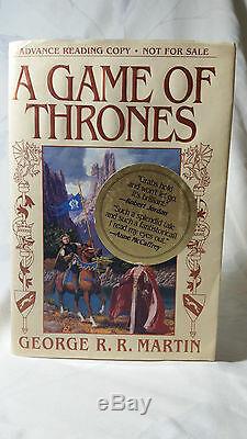 Signed ARC/Proof A Game of Thrones 1 by George R. R. Martin
