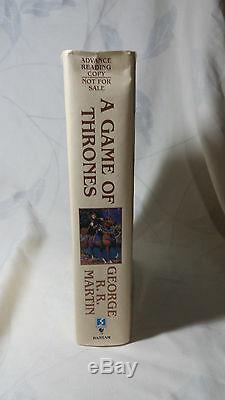 Signed ARC/Proof A Game of Thrones 1 by George R. R. Martin