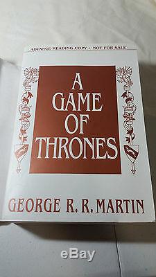 Signed ARC/Proof A Game of Thrones 1 by George R. R. Martin