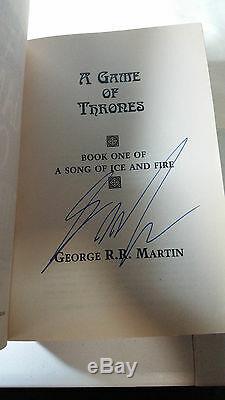 Signed ARC/Proof A Game of Thrones 1 by George R. R. Martin