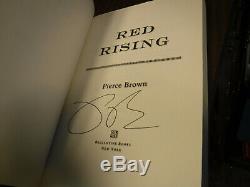 Signed ARC/Proof Galley 1st/1st Red Rising Red Rising 1 by Pierce Brown