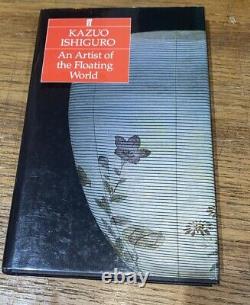 Signed -An Artist Of The Floating World-Kazuo Ishiguro-1st edition-1st Issue-VG+