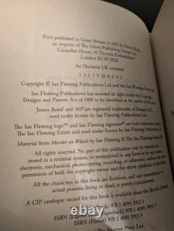 Signed And Numbered, Limited And First Edition, Trigger Mortis. James Bond