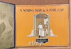 Signed! Antique 1921 Macrobertsons Chocolates Young Man & Nail Can 1st Ed Hb