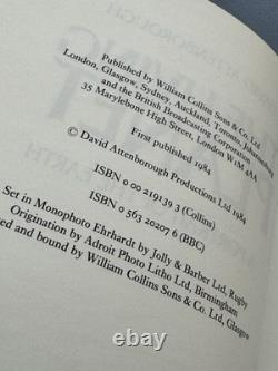 Signed/Autopraph 1984 1st Edition The Living Planet David Attenborough Hardback