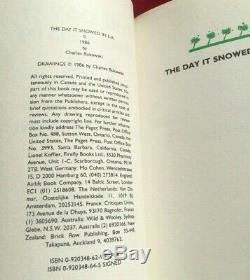 Signed Charles Bukowski The Day It Snowed In L. A. 1986 Paget Press Illustrated