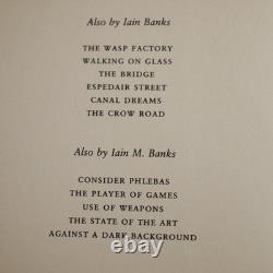 Signed Copy Iain Banks Complicity First UK Edition 1st Impression 1993