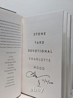 Signed-Dated-1st Edition-Stone Yard Devotional by Charlotte Wood