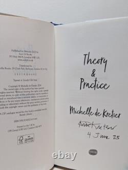 Signed-Dated-1st Edition-Theory & Practice by Michelle De Kretser-New