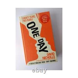 Signed David Nicholls One Day True 1st Edition 1st Print 2009 Hardback