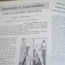 Signed Don Bradman Bradman's First Tour 1st Australian Edition 1981