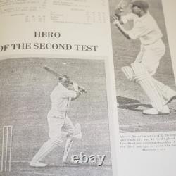 Signed Don Bradman Bradman's First Tour 1st Australian Edition 1981