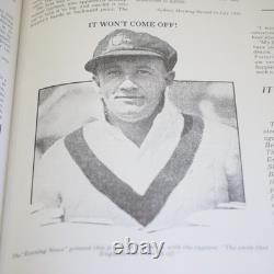 Signed Don Bradman Bradman's First Tour 1st Australian Edition 1981
