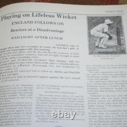 Signed Don Bradman Bradman's First Tour 1st Australian Edition 1981