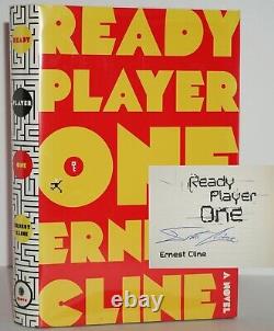 Signed Fine 1st/1st Edition Ready Player One Ernest Cline