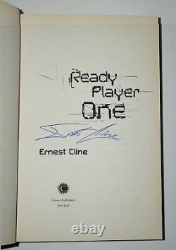 Signed Fine 1st/1st Edition Ready Player One Ernest Cline