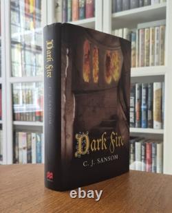 Signed First Edition C. J. Sansom Dark Fire (2004, 1st/1st)