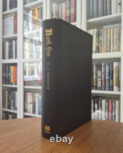 Signed First Edition C. J. Sansom Dark Fire (2004, 1st/1st)