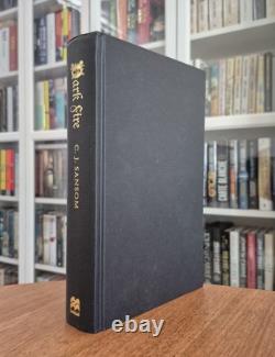 Signed First Edition C. J. Sansom Dark Fire (2004, 1st/1st)
