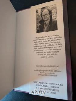 Signed, First Edition Early Print. Northern Lights, Philip Pullman. Unclipped DJ