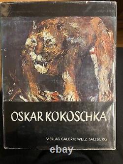 Signed First Edition Oskar Kokoschka In Dust Jacket 1961