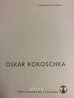 Signed First Edition Oskar Kokoschka In Dust Jacket 1961