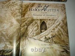 Signed Harry Potter First 4 Bks Illustrated by Jim Kay UK First Editions