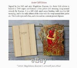 Signed Horns by Joe Hill Artist Gift Edition Suntup signed Slipcase sealed