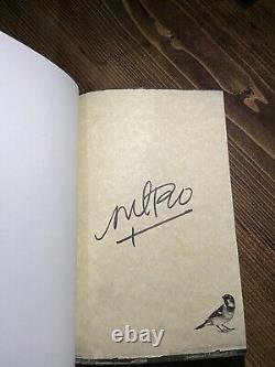 Signed If We Were Villains by M. L. Rio Anniversary Ed 1st Black Sprayed Edges
