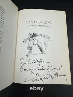 Signed Inscribed 1st Edition 1st Printing San Domingo The Medicine Hat Stallion