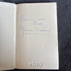 Signed Jackie Milburn Golden Goals Hardback Book 1st edition 1957