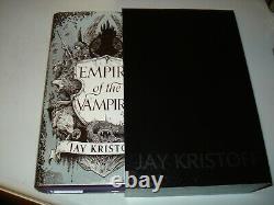Signed Jay Kristoff Empire Of The Vampire UK1/1 Goldsboro Variant In Slipcase