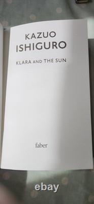 Signed Klara and the Sun Kazuo Ishiguro First Edition First Print Unread