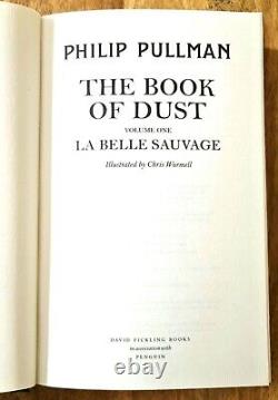 Signed Limited Edition La Belle Sauvage. Book Of Dust 1st Edition Philip Pullman