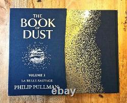 Signed Limited Edition The Book Of Dust Volume 1 La Belle Sauvage Philip Pullman