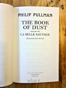 Signed Limited Edition The Book Of Dust Volume 1 La Belle Sauvage Philip Pullman