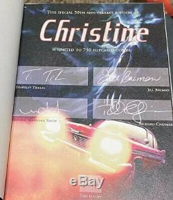 Signed Limited Slipcased CHRISTINE Stephen King #104 PS Publishing UK VERY RARE