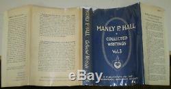 Signed, Manly P Hall, Collected Writings, Atlantis, Magic, Rosicrucians, Occult