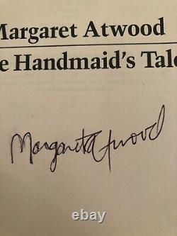 Signed Margaret Atwood Handmaid's Tale Uk First Hardcover & Signed Letter