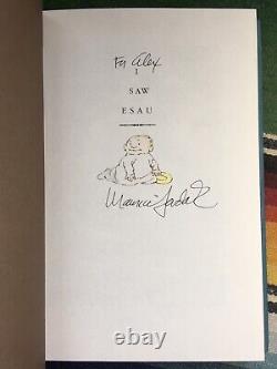 Signed Maurice Sendak I Saw Esau First Edition 1st Printing