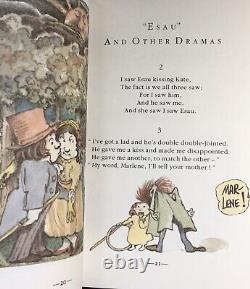 Signed Maurice Sendak I Saw Esau First Edition 1st Printing