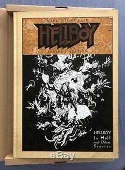 Signed Mike Mignola IDW Hellboy Artists Edition 1st Print Signed & Sketched