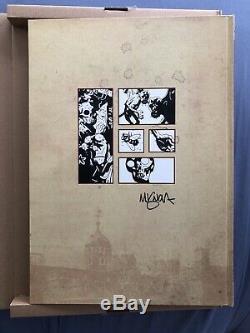 Signed Mike Mignola IDW Hellboy Artists Edition 1st Print & unpub sketchbook